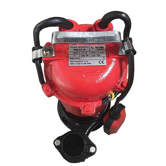 Насос фекальний  Optima WQD15-15 1,5кВт Тернополь