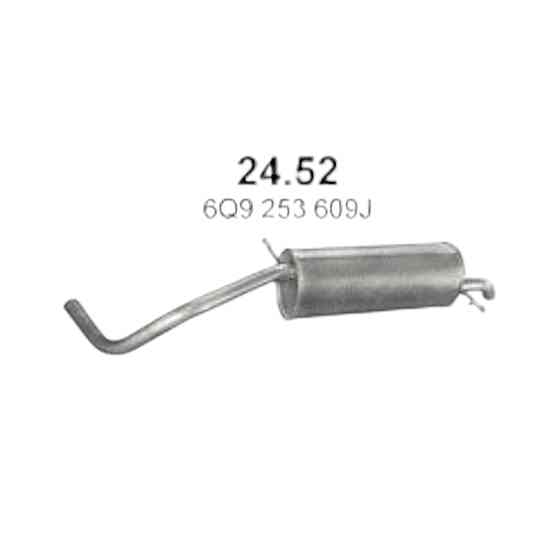 Глушитель Fabia, Сеат Cordoba 1.2 Шкода Мукачево