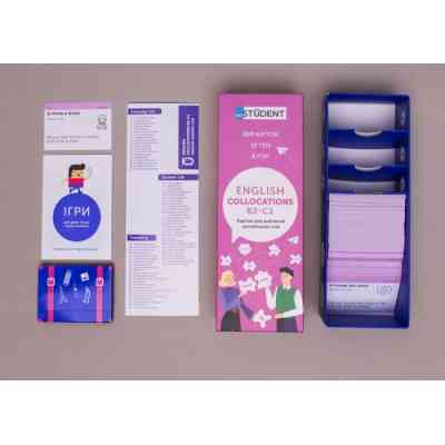 Обучающий набор English Student Карточки для изучения английского языка Collocations B2-C1, украинский (591225944) Винница
