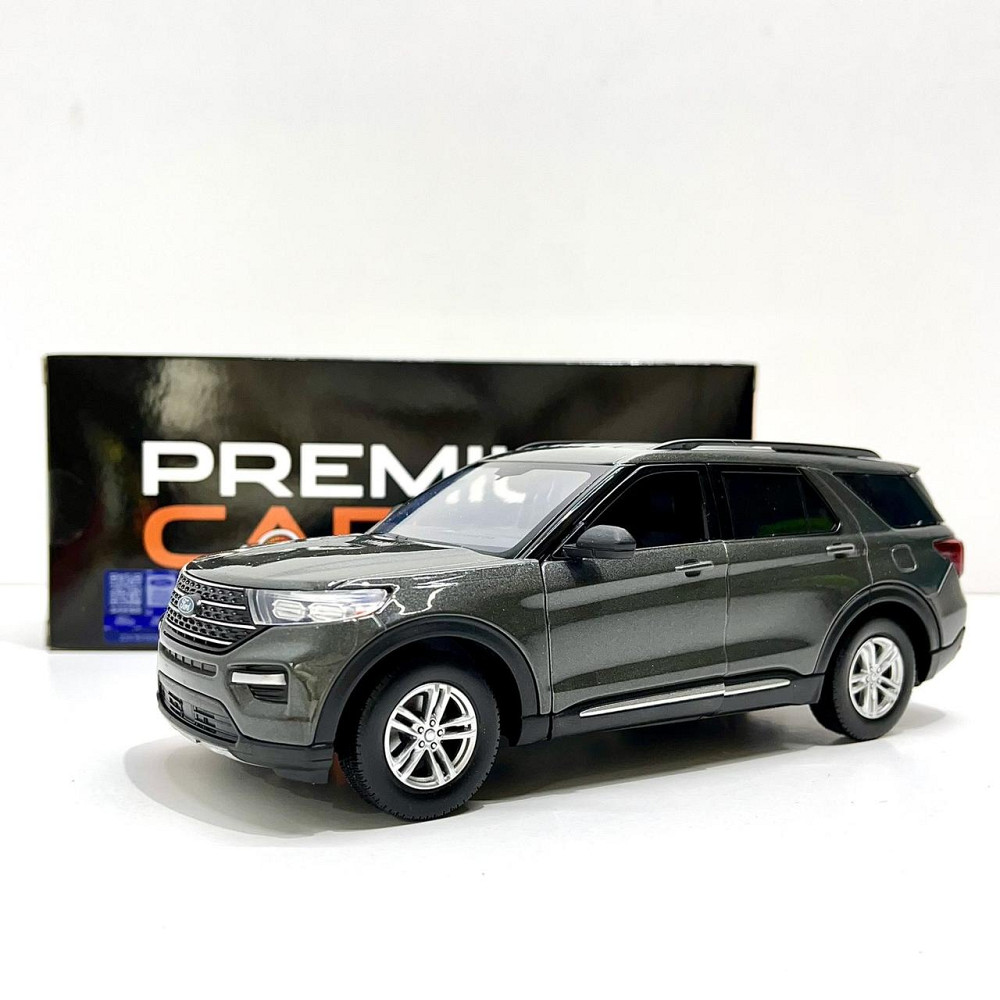 Машина Автосвіт Ford Explorer XLT інерційна металева відчиняються двері 21 см Сіра (AP-1922) Чернігів - фото 1