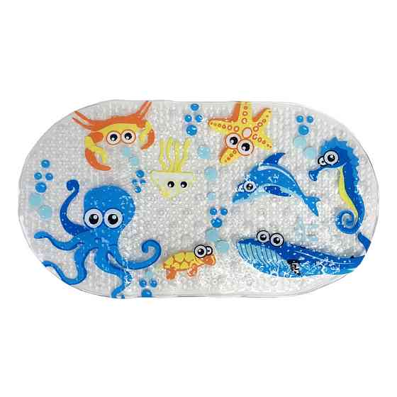 Коврик в ванную комнату на присосках Осьминог MGZ-0900(Octopus) 35х65 см Винница