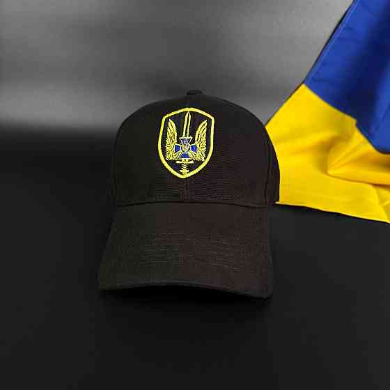 Бейсболка (кепка) ЦСО "Альфа" СБУ (канвас) чорний Запоріжжя