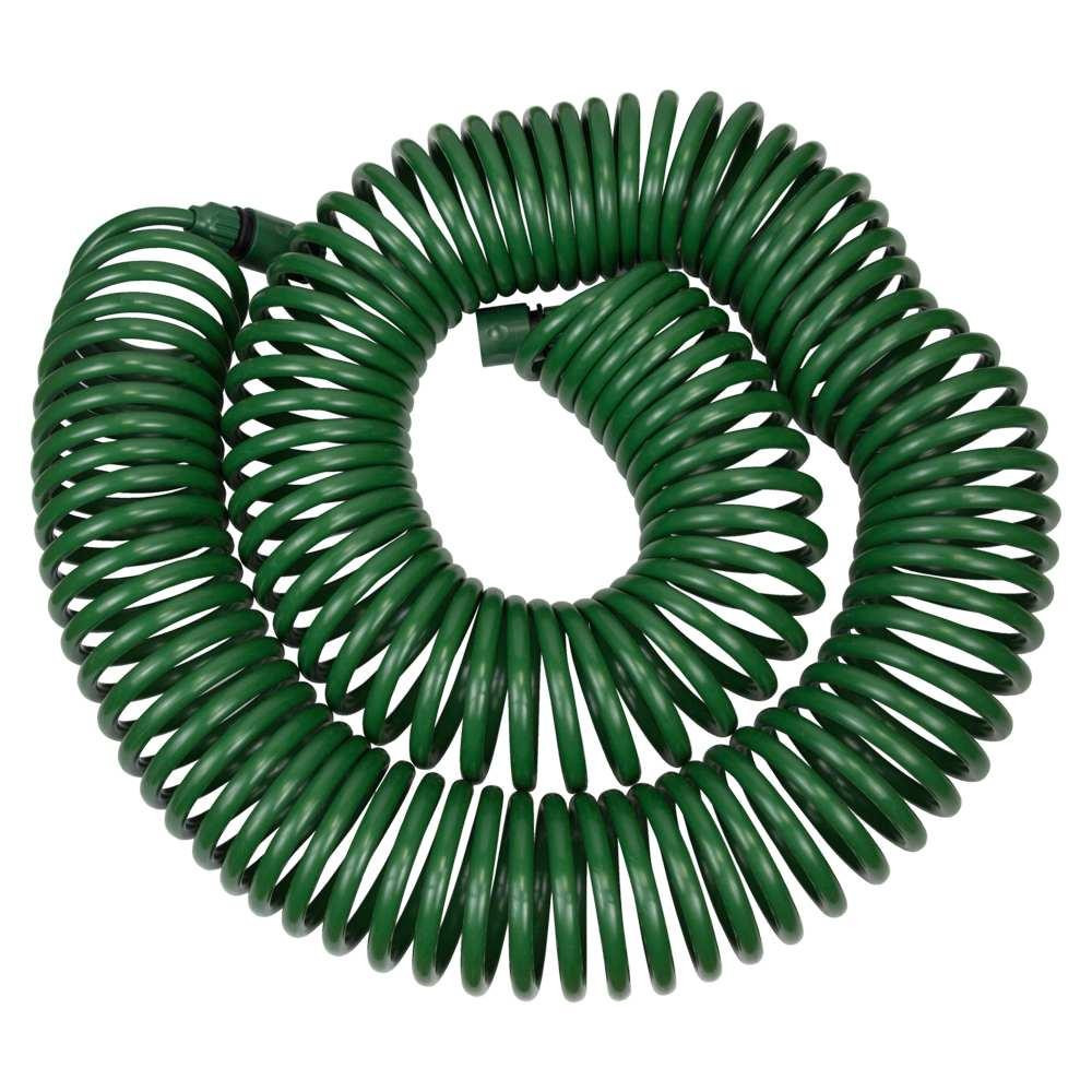 Поливочный набор: спиральный шланг 30м + пистолет-распылитель 7-ми режимный GRAD (5019085) Ровно - изображение 1