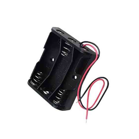 Бокс для 3 батарей AAA з проводами для Arduino та DIY Київ