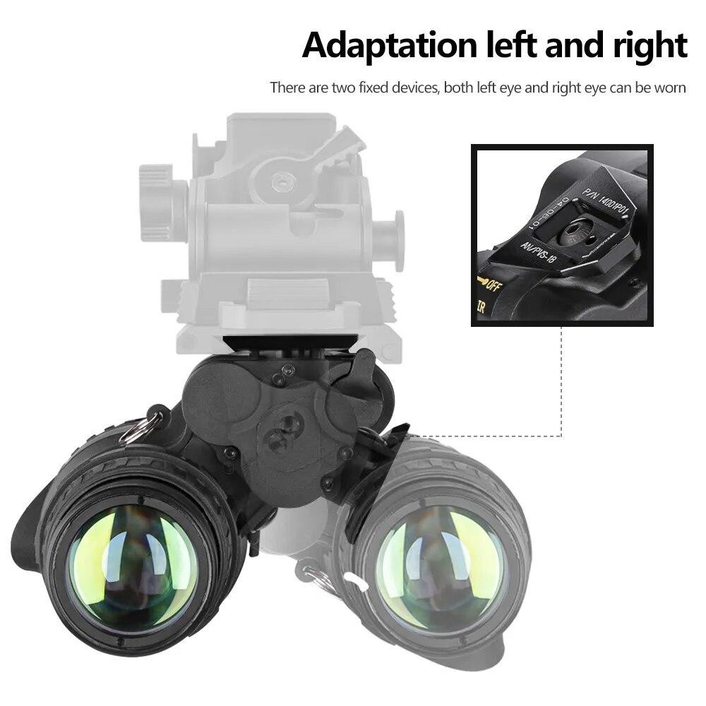 Монокуляр ночного видения Spina optics PVS-18, 1х32, цифровой, крепление на шлем, подсумок Solmir Киев - изображение 10