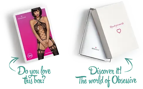 Бодістокінг Obsessive Bodystocking G313 S/M/L, шнурівка, геометричний декор Львів - фото 7