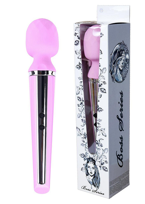 Вибро-Микрофон Massager Genius USB Рожевий 10 Function Sex Aura Киев - изображение 1