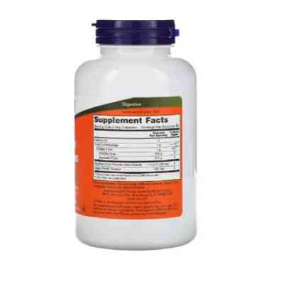 Трави Now Foods Подорожник (Псиліум), Psyllium Husks, 700 Мг, 180 Капсул (NOW-05973) Вінниця