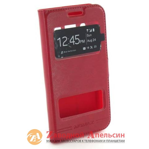Чехол книга Samsung J2 J200 Smart Case red Одесса - изображение 7