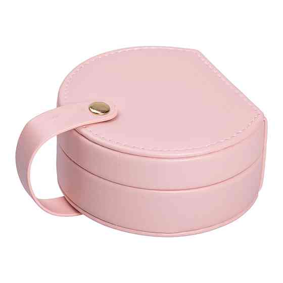 Yiwu Скринька для прикрас з еко шкіри 10×9×4.5 см ​​органайзер для ювелірних виробів HP-5-31P Коломыя