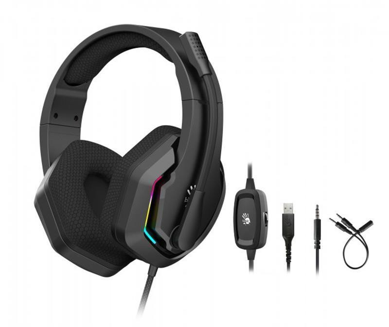 Гарнітура A4Tech Bloody G260p Black ( Чорний ) Харьков - изображение 2