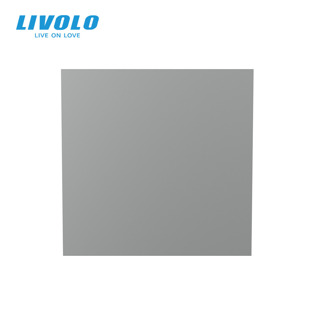 LIVOLO Кнопковий вимикач без фіксації (дзвінковий / імпульсний) LIVOLO, сірий, модуль без рамки Коломия - фото 6