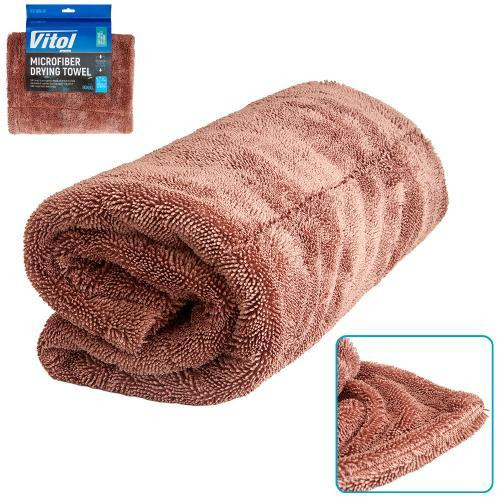 Микрофибровое полотенце для сушки VRJ-9060 BR 90x60 см Харьков - изображение 1