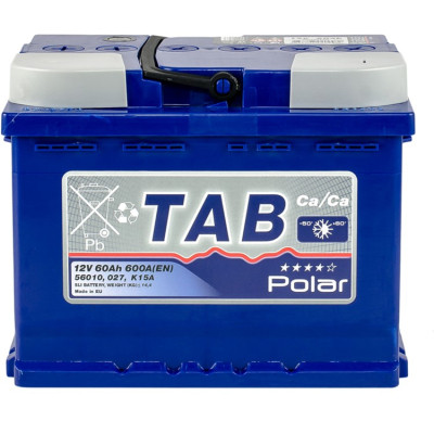 Аккумулятор автомобильный TAB 60 Ah/12V Polar Blue Euro (121 060) Винница - изображение 1