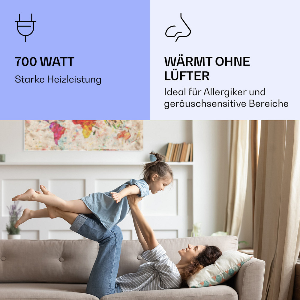 Wonderwall Air Art Умный инфракрасный обогреватель Цветная карта 120x60 см 700 Вт 120 x 60 см | цветная карта Ровно - изображение 5