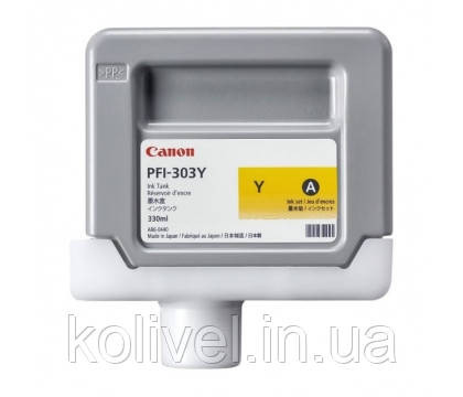 Canon PFI-303Y Yellow (2961B001AA) Киев - изображение 1