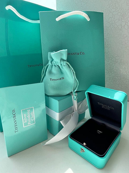 Тиффани Tiffany крестик серебро 925 и цепочка серебро 925 в роскошной подарочной упаковке Одесса - изображение 4