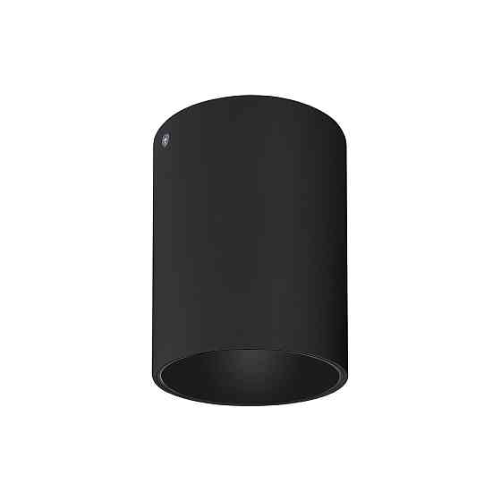 Потолочный светильник в форме цилиндра GU10 130 mm Черный SALSA-L Киев