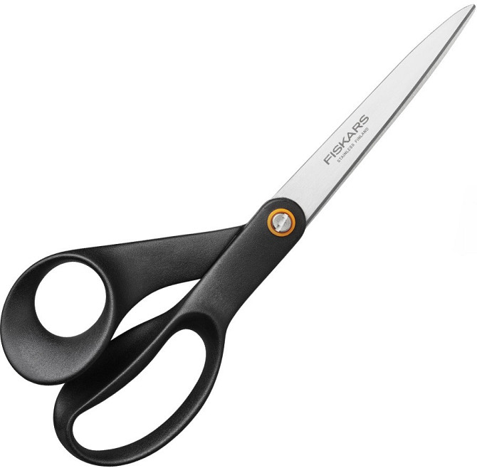Універсальні Ножиці 21 см Fiskars "Functional Form" Black (1019197/839951) Нержавіюча сталь Нововолинськ - фото 1