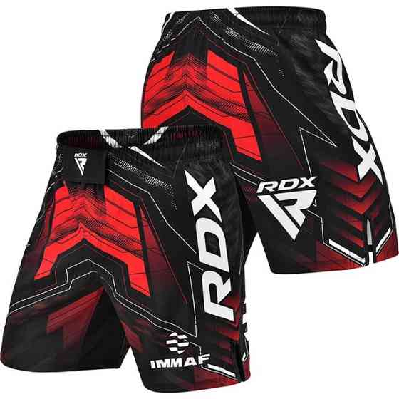 Шорти для MMA RDX MSS-IMF схвалені IMMAF Red  S Кам'янське