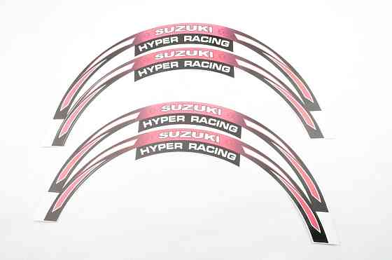 Наклейка на колесо 17/18 SZK (розовая) (#6057) Мукачево