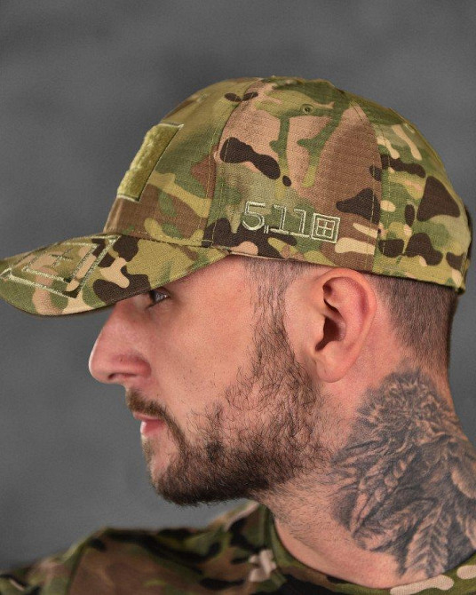 Бейсболка мужская тактическая  5.11 мультикам универсальная Одесса - изображение 5