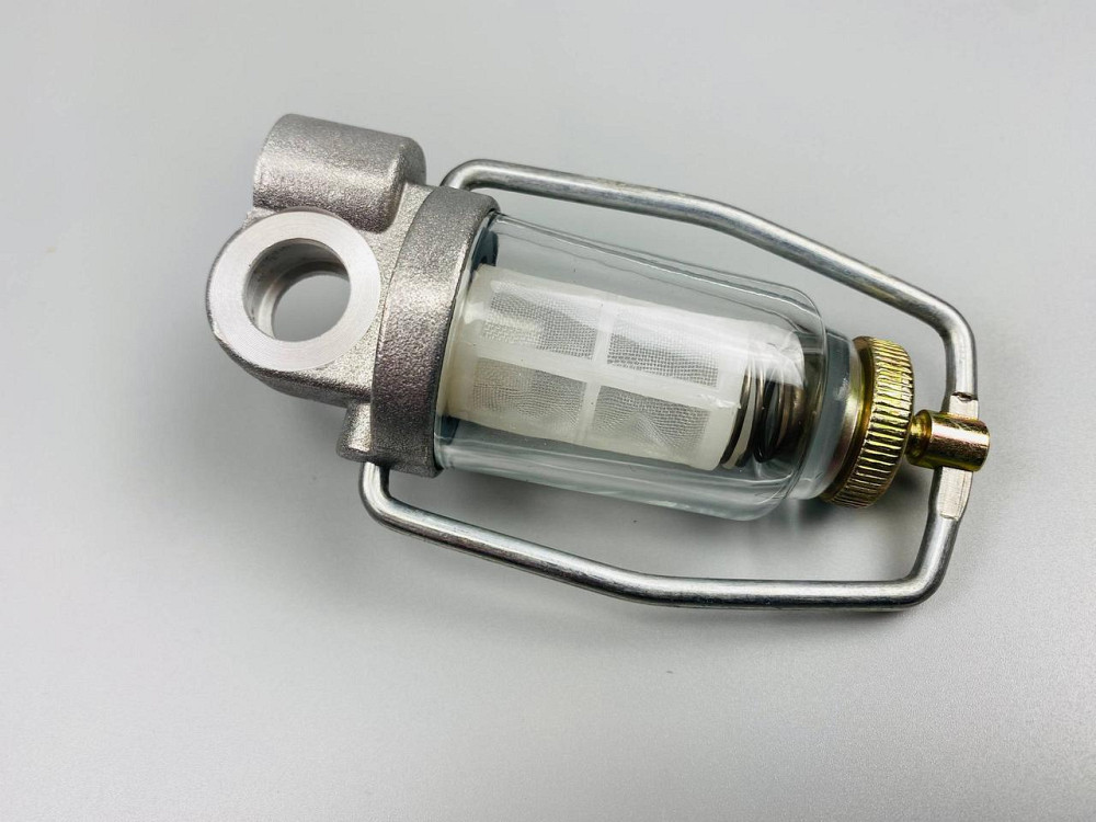 Фільтр універсальний багаторазовий скляна колба кріплення М14х1.5 мідна сітка нержавіюча сталь Мукачево - фото 10