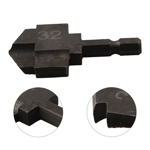 Ступенчатое плоское сверло 32мм для PPR труб и восстановления фитингов, HSS Вінниця - фото 2