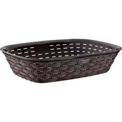 Хлебница Irak Plastik 2,5 л під ротанг коричнева (12073) Винница