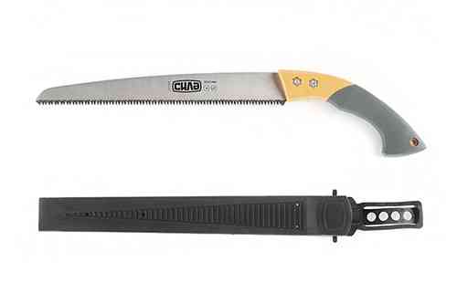 Садовая ножовка с пластиковыми ножнами 300 мм плоская СИЛА Харьков
