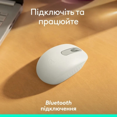 Мышка Logitech M196 Bluetooth Off-White (910-007460) Винница - изображение 12