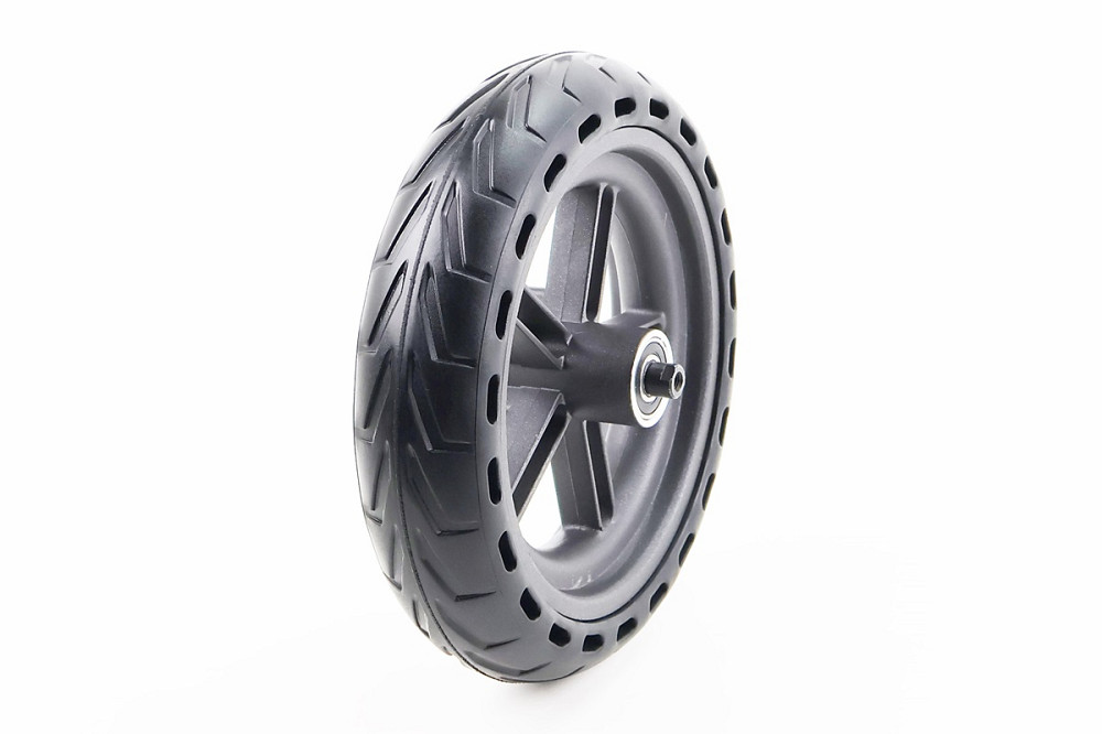 Колесо заднє 8,5" алюмінієве з стільниками для амортизації, пром-підшипники (12х28х8) 6001 2RS, Disk-brake Київ - фото 1