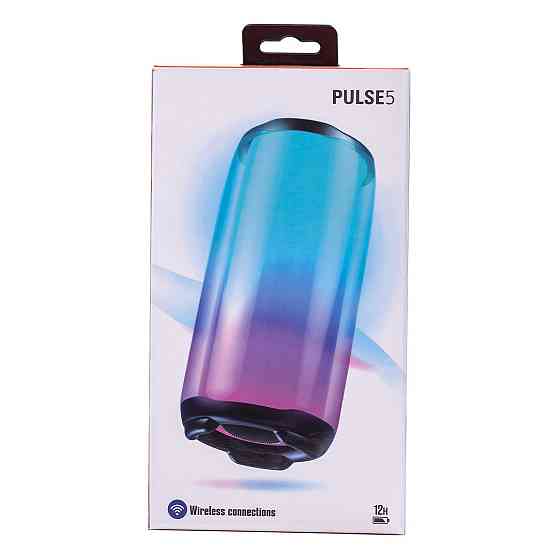 Портативна колонка 8 Вт с подсветкой и USB Белый PULSE5W Киев