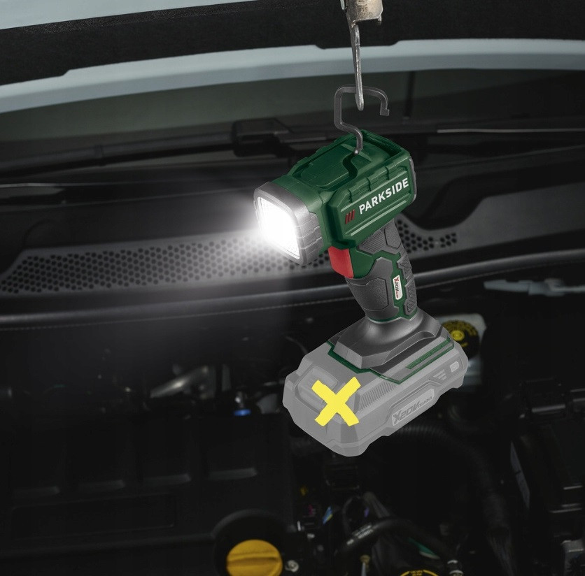 Акумуляторний світлодіодний ліхтар 280 лм 3 Вт Parkside (PLHLA 20-Li C1) Без акумулятора Нововолинськ - фото 8