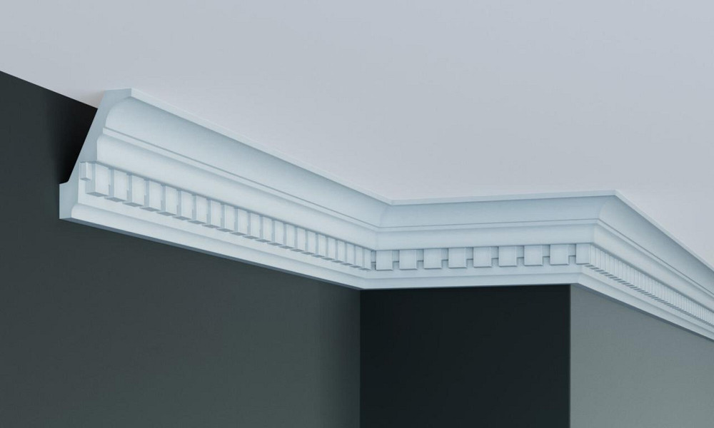 Карниз полиуретановый с орнаментом Gaudi Decor C 1002 Днепр - изображение 1