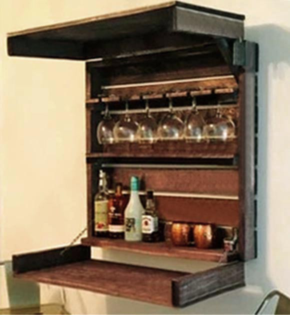 Настенный бар 