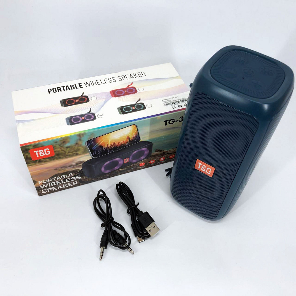 Колонка для вечірок з ду TG333, Bluetooth колонка з динамічним підсвічуванням usb s Bluetooth UW-38 Львів - фото 9