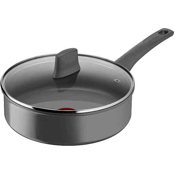 Сотейник з кришкою Tefal Renewal 24 см (C4263243) ( Червоний ) Харьков