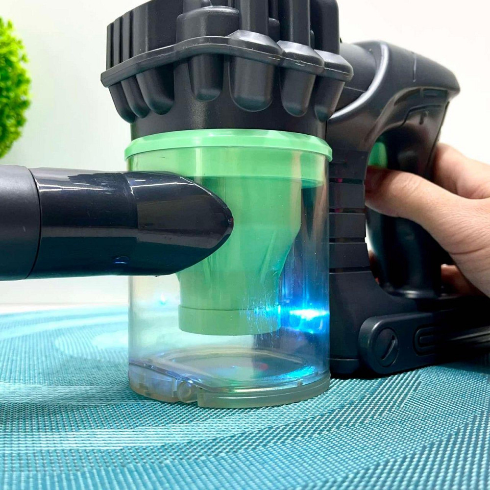 Пилосос WToys 3 насадки підсвічування дзижчання всмоктуючий пил М'ятний (83718) Чернігів - фото 6