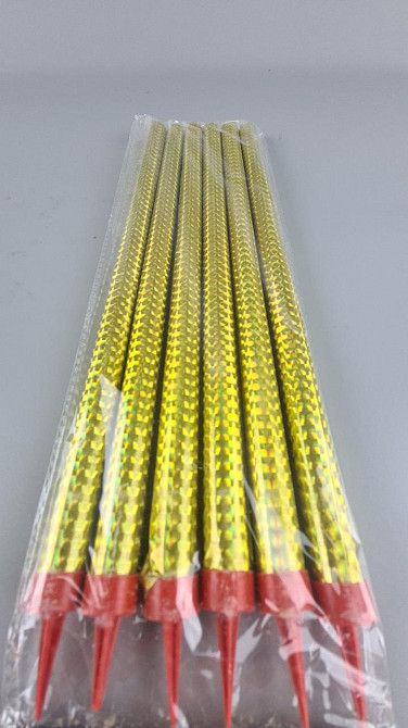 Фонтан для торта (холодний фонтан), 30 см по 6 штук у пакованні (1 пачка) Харків - фото 2