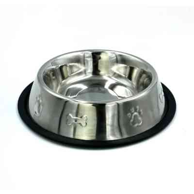 Посуд для собак Lucky Star Миска нековзна з тисненням 22 см (4821526100090) Вінниця