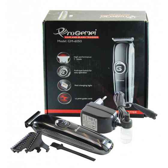 Машинка для стрижки на аккумляторная GEMEI GM-6050, Домашняя машинка аккумуляторная для стрижки волос PV-57 Львов