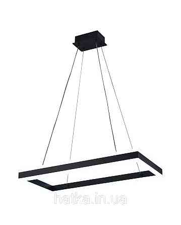 Стельова світлодіодна люстра QQD3093 (Чорний) Київ