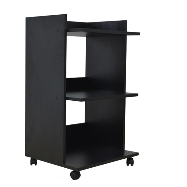 Візок косметологічний для косметолога UK-05 на 3 полиці Чорний Київ - фото 1