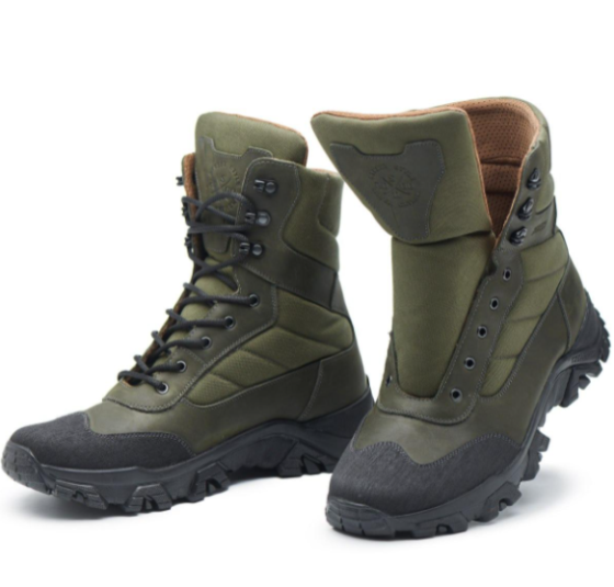 Тактичні берці демісезон хакі Б6 — водонепроникні, міцні, армійське взуття для військових та полювання 47 Харків