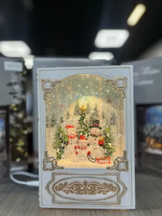 Kipo Снеговик Новогодний музыкальный ночник-светильник XMAS WDL 24023B Київ