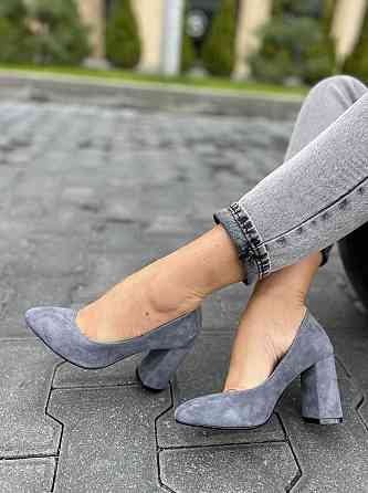 Nivelle Туфлі жіночі NIVELLE 1592/8051-8045 сірі (весна-осінь, замша натуральна) (3478) 37 Коломия