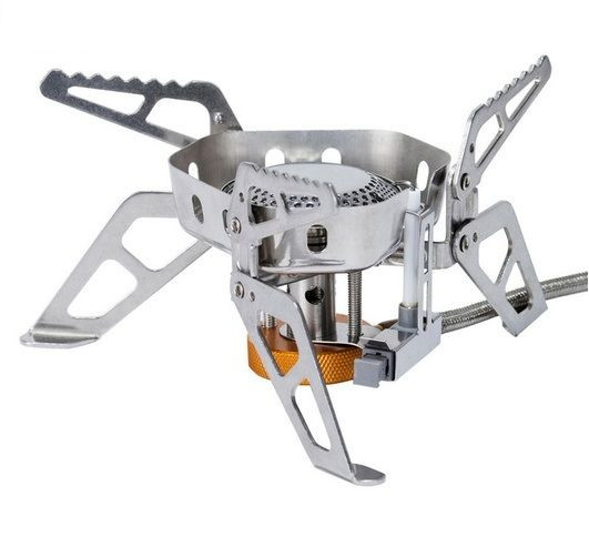 Горелка газовая со шлангом, пьезоподжигом и ветрозащитой Tramp UTRG-046 Киев - изображение 1