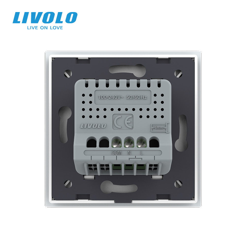 Розумний дверний дзвінок-сирена ZigBee Livolo білий скло (VL-C7-FCBZ-2WP) Коломыя - изображение 7