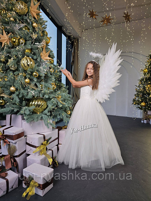 Длинное белое платье 128-146 Кривой Рог - изображение 15